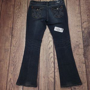 MEK DNM Oaxaca Denim Women's Jeans Size 34x31 Slim Bootcut Low Rise Stretch